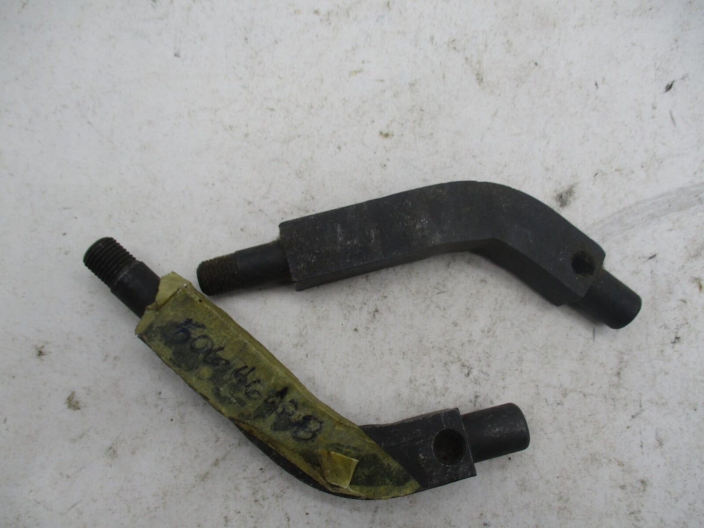 Lot of 2 Harley Genuine Foot Rest Panhead Knucklehead Mounts Bracket 50646-48B