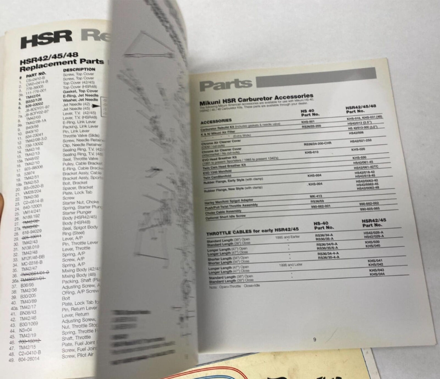 Mikuni Carb Carburetors Products Catalog Brochure 2003