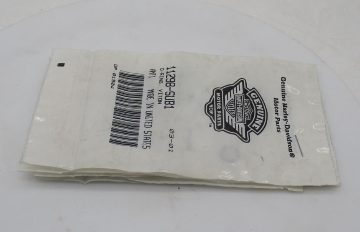 lot of 5 Harley-Davidson Genuine NOS Viton O-Rings 11298-SUB1
