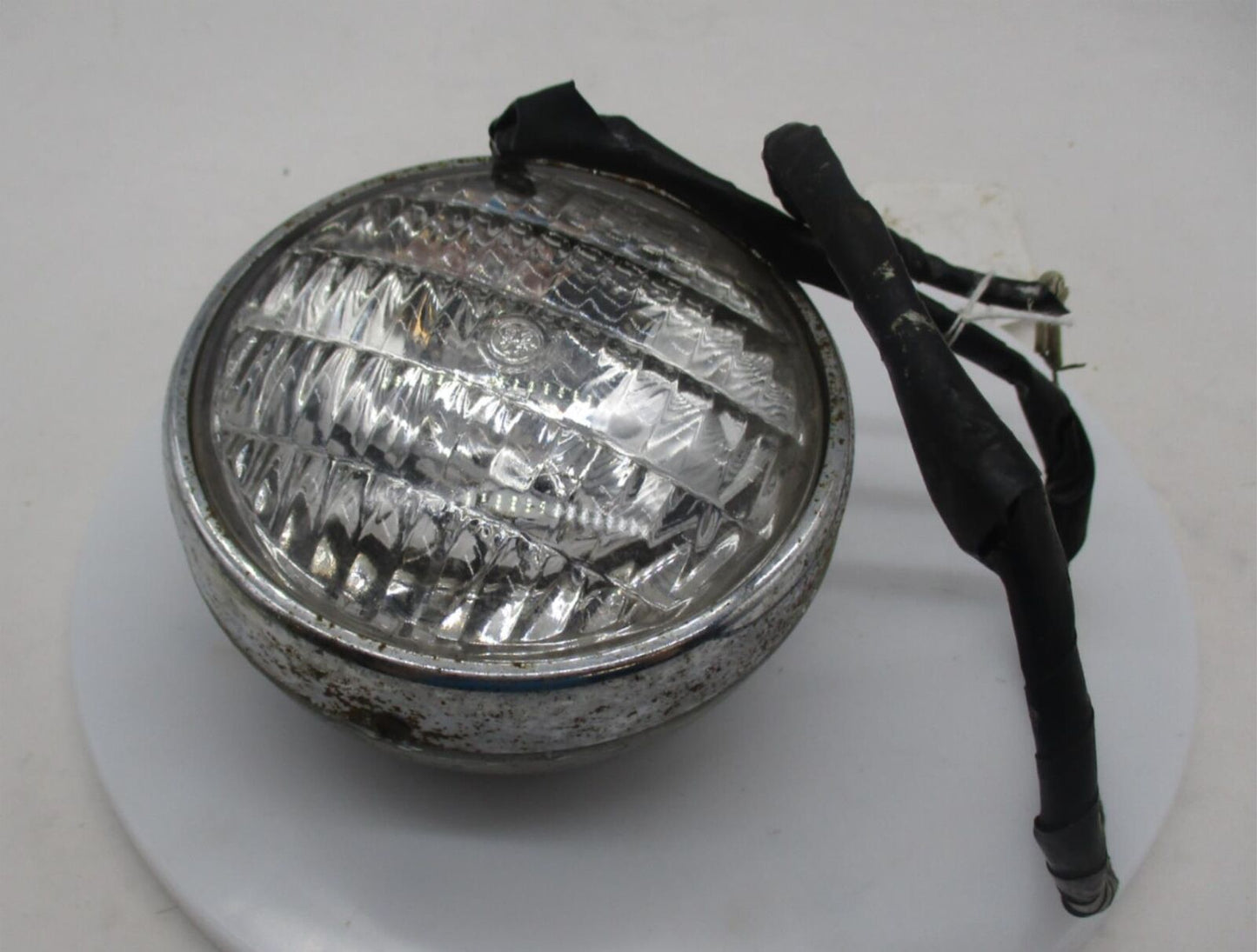 Vintage Antique Delia Sealed Beam Bicycle Spotlight Headlight