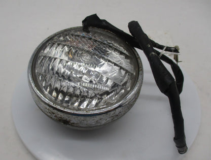 Vintage Antique Delia Sealed Beam Bicycle Spotlight Headlight