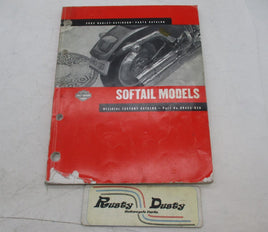 Harley Davidson Official Factory 2002 Softail Parts Catalog 99455-02A