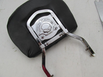 Harley Davidson Genuine Dyna FXD Quick Release Sissy Bar Backrest Willy G Skull