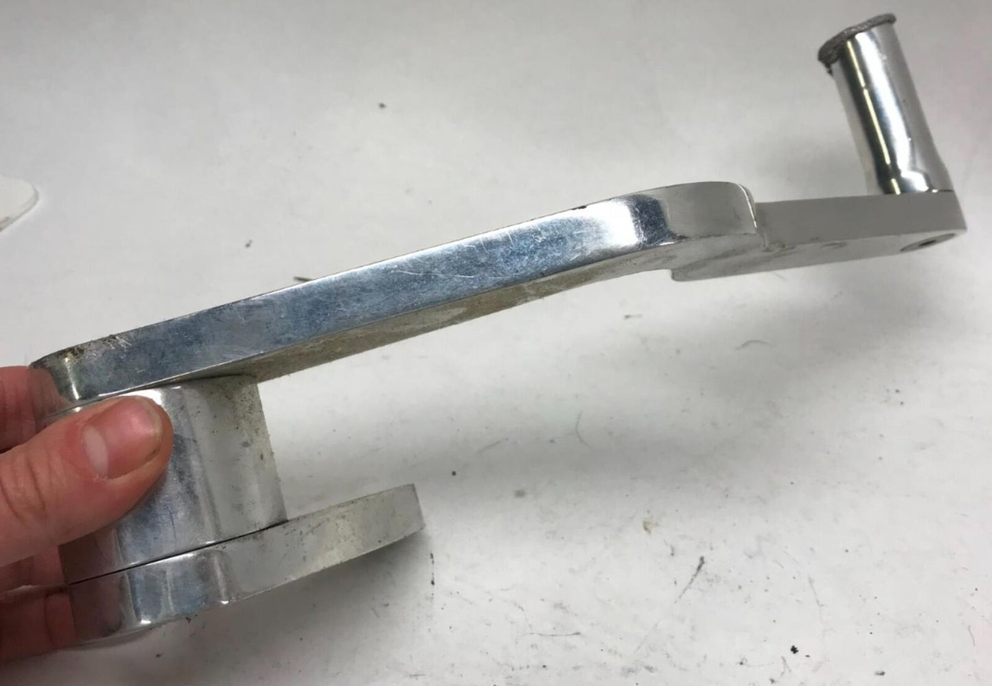 Custom Harley Bourget Rear Brake Pedal Chopper