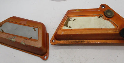 Montesa King Scorpion 250 Orange Side Cover and Oil Tank