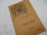 International Correspondence School Tool Grinding by I.C.S Staffs Edition 1