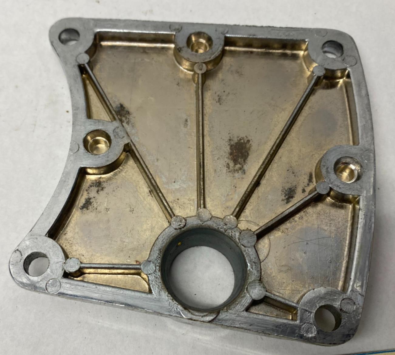 Harley Davidson Chrome Outer Primary Inspection Cover w/ Foot Peg Hole