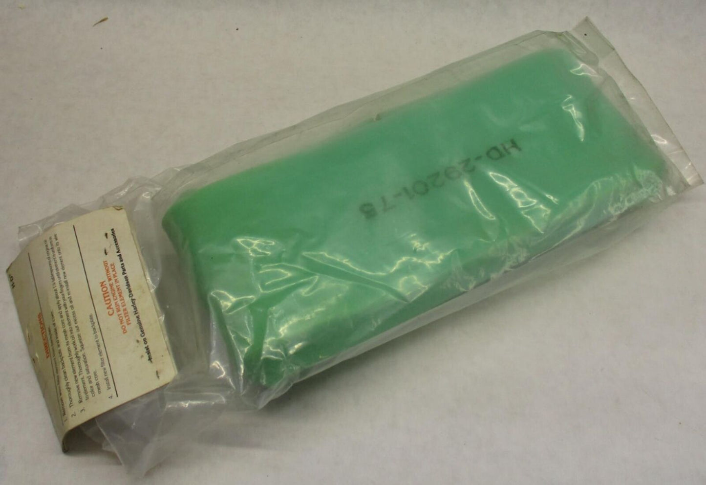 Genuine Harley Davidson NOS Air Cleaner Filter Element Foam Only 29201-75
