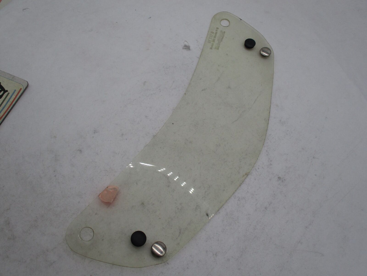 Vintage Vetter NOS Motorcycle Helmet Clear Visor V-8 255