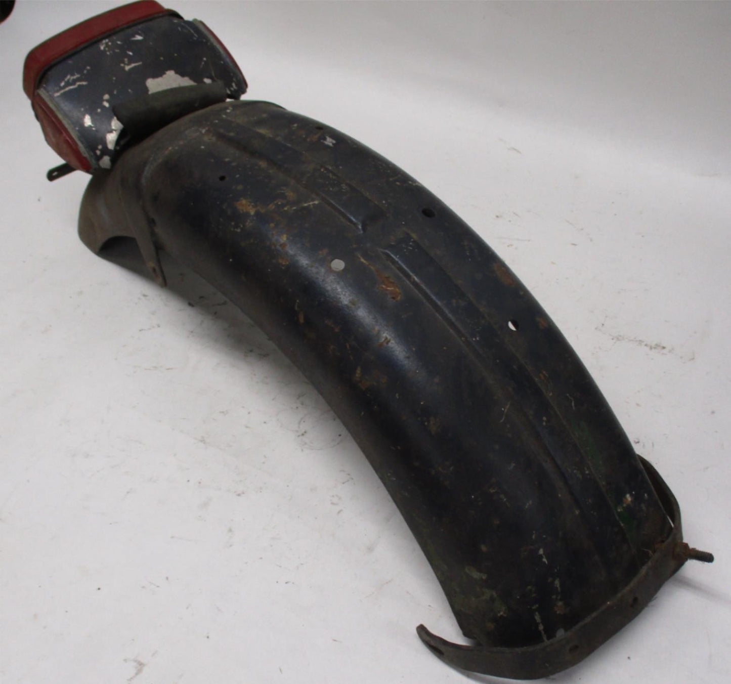 Triumph Rear Fender Blue w/ Lucas England Taillight 6"