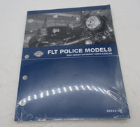 Harley Davidson Official Factory 2009 FLT Police Models Parts Catalog 99545-09