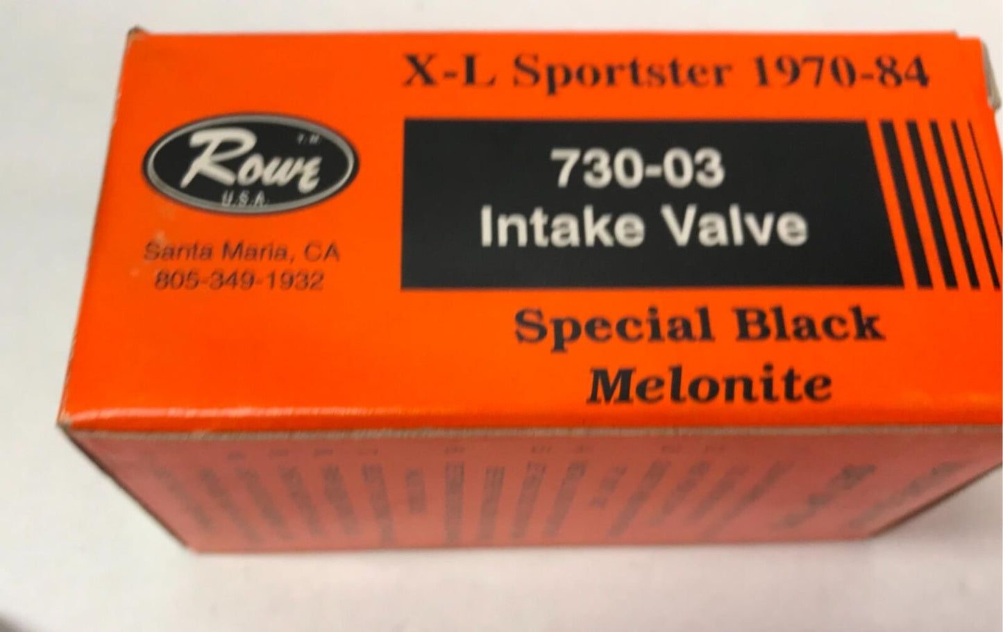 Rowe XL Harley Sportster 1970-84 730-03 Intake Valve Special Black Melonite