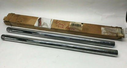 Custom Cycle T1341 41mm Show Chrome Fork Tubes - 32.25in.