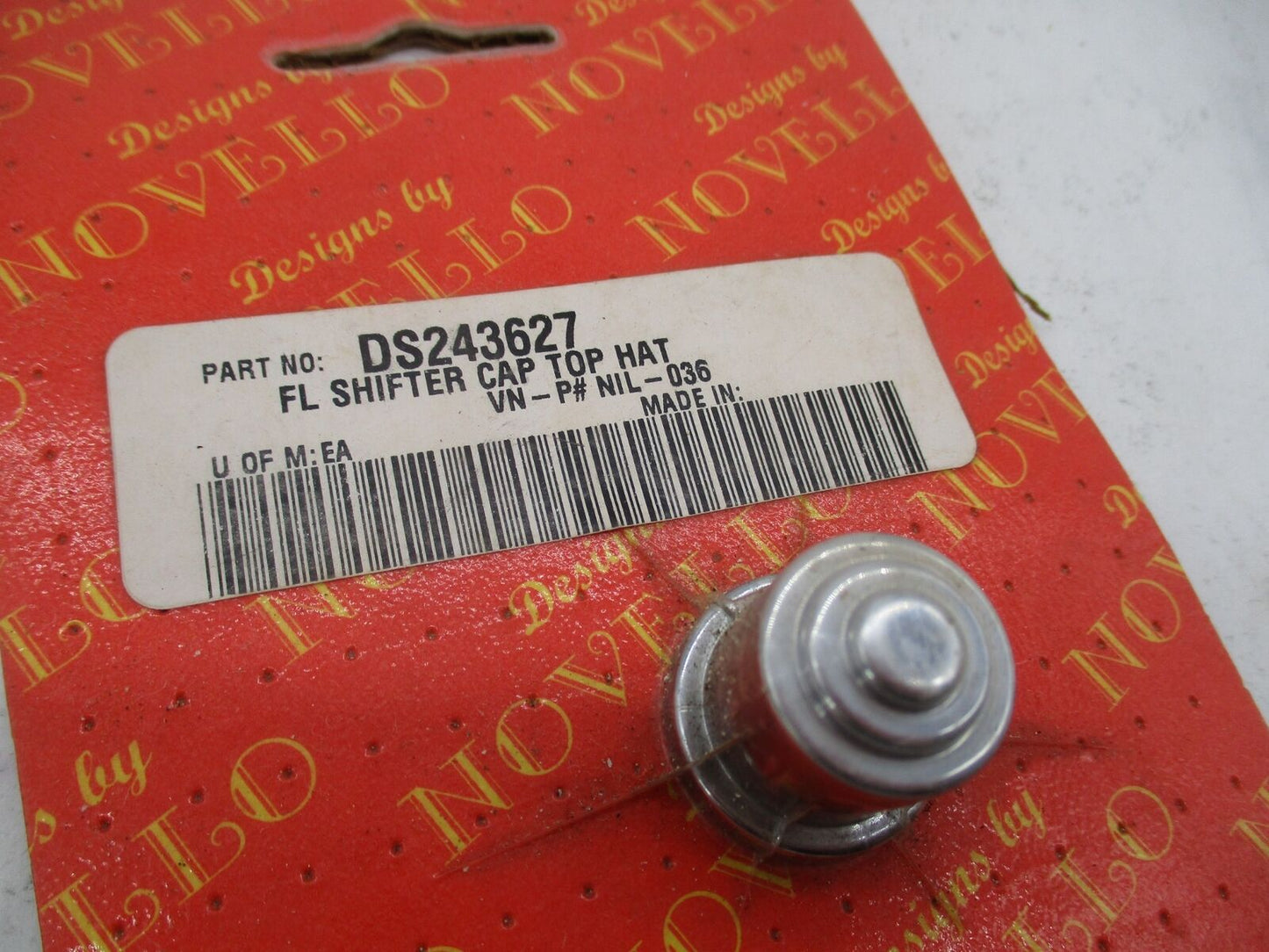 Novello Harley Davidson FL Chrome Shifter Cap Top Hat DS243627 NIL-036