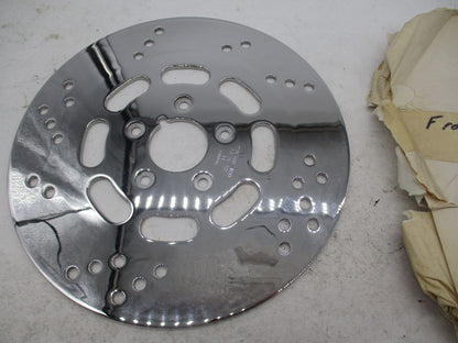 Harley Davidson Genuine NOS Chrome Chrtomed Disc Brake Rotor 44136-92 Sportster