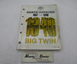 Harley Davidson Official Factory 1987-1990 Big Twin 1320 Parts Catalog 99450-90A