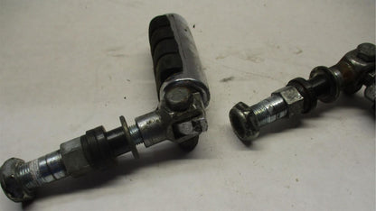 Harley Davidson Ribbed footpegs Highway pegs Rests Mounting Bracket Extensions