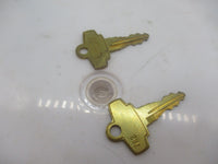 Set of 2 Harley-Davidson Genuine NOS Keys Code 0053 48152-82