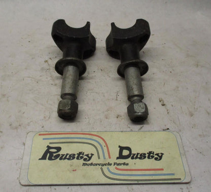 Harley Davidson Black Handlebar Bar Risers 2" Black with Hardware