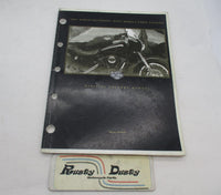 Harley Davidson Official Factory 2001 Dyna Parts Catalog 99439-01