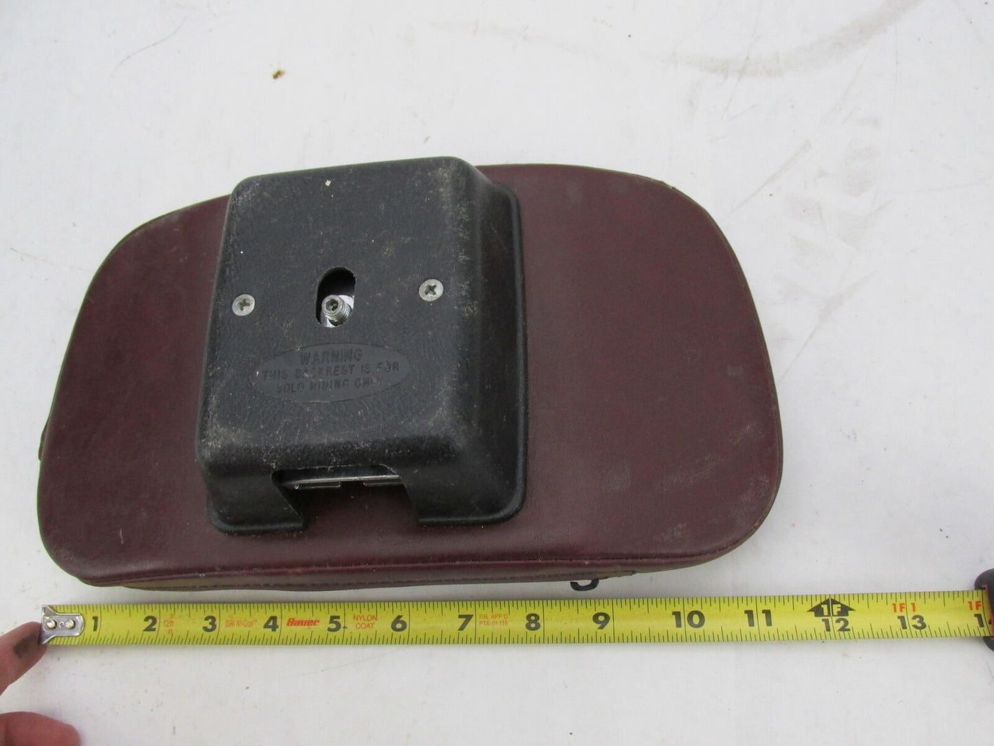 Drag Specialties Vintage Honda Goldwing GL Brown Backrest Pad Diamond Pattern