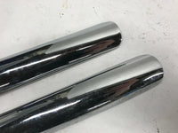 Harley Exhaust Heat Shields Staggered Dual 1984 - Up EVO Big Twin set