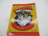 Harley 45" Service Parts Dope WR WL WLA G Servi-Cars Manual Parts Book
