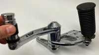 Harley Davidson Chrome Slotted Shift Shifter Foot Controls and Bracket