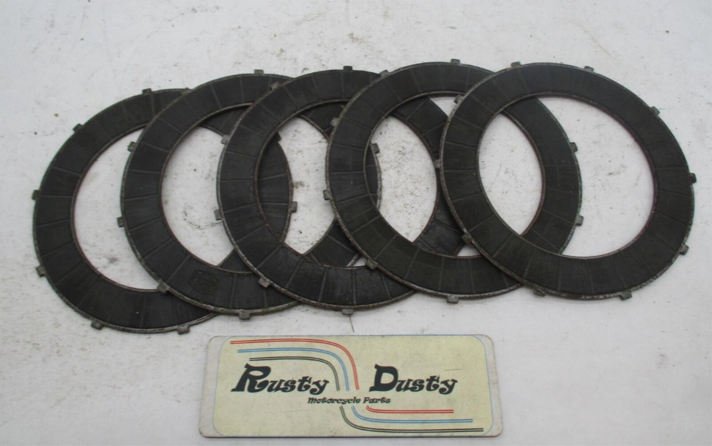 Set of 5 Vintage Surflex Clutch Spring Plates Triumph BSA?