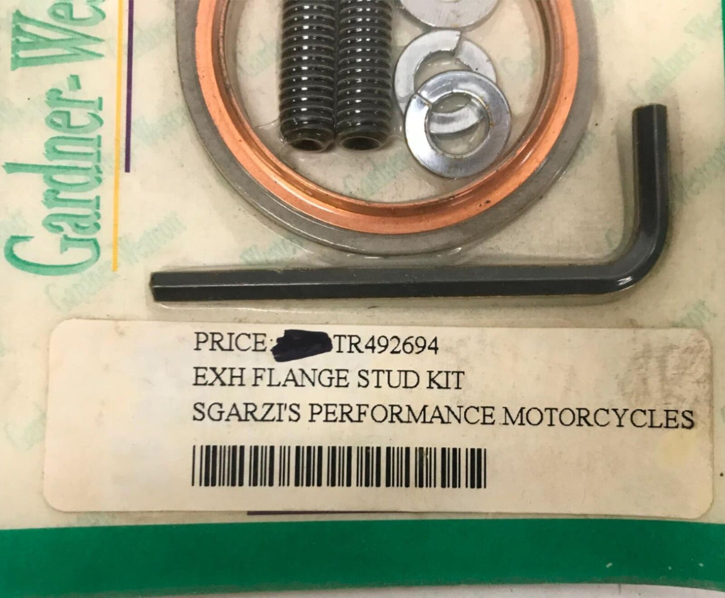 Gardner-Wescott EXH Flange Stud Kit