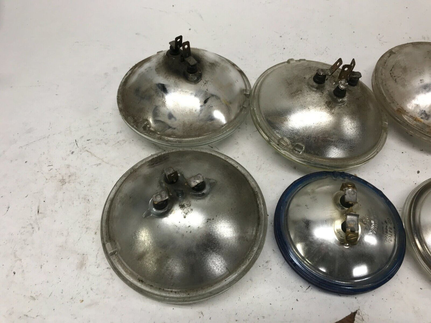 Huge Mixed Lot of Harley Davidson Headlights Light Bulbs Driving Softail Dyna