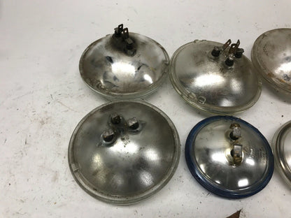 Huge Mixed Lot of Harley Davidson Headlights Light Bulbs Driving Softail Dyna