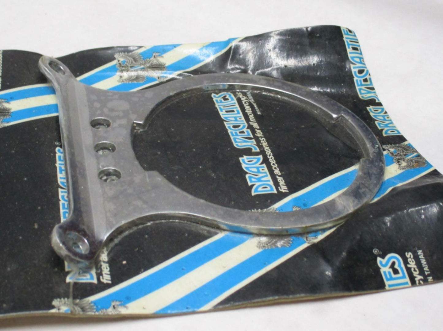 Drag Specialties Chrome Instrument Panel Bracket Single Gauge 373685 Harley