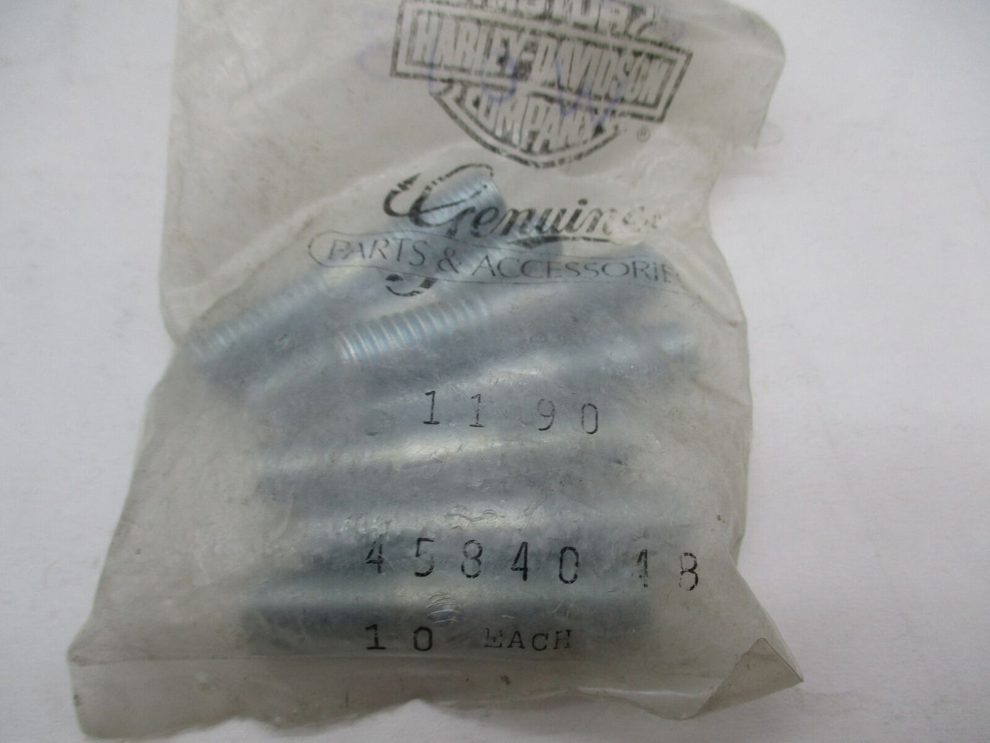 Lot of 7 Harley Davidson Genuine NOS Fork Leg Studs 45840-48