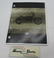 Harley Davidson Official Factory 1999 Dyna Model Parts Catalog 99439-99A