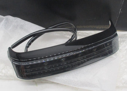 Set of 2 Harley Electra Glo Saddlebag Mounted Run/Brake/Turn Lights Black