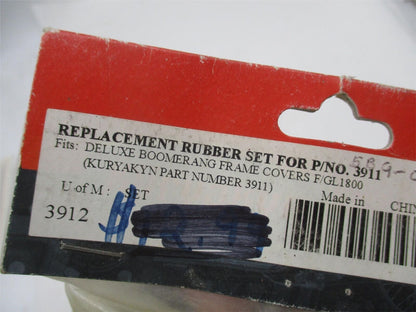 Kuryakyn NOS Replacement Rubber Set for Boomerang Frame Covers 3911 3912