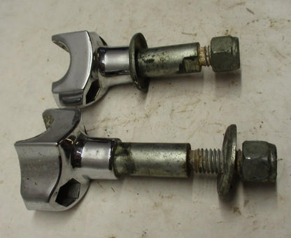 Harley Davidson Chrome Handlebar Bar Risers 2" and Hardware