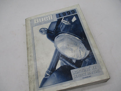 Harley Buell Official Factory 1999 Lightning X1 Service Manual 99490-99Y