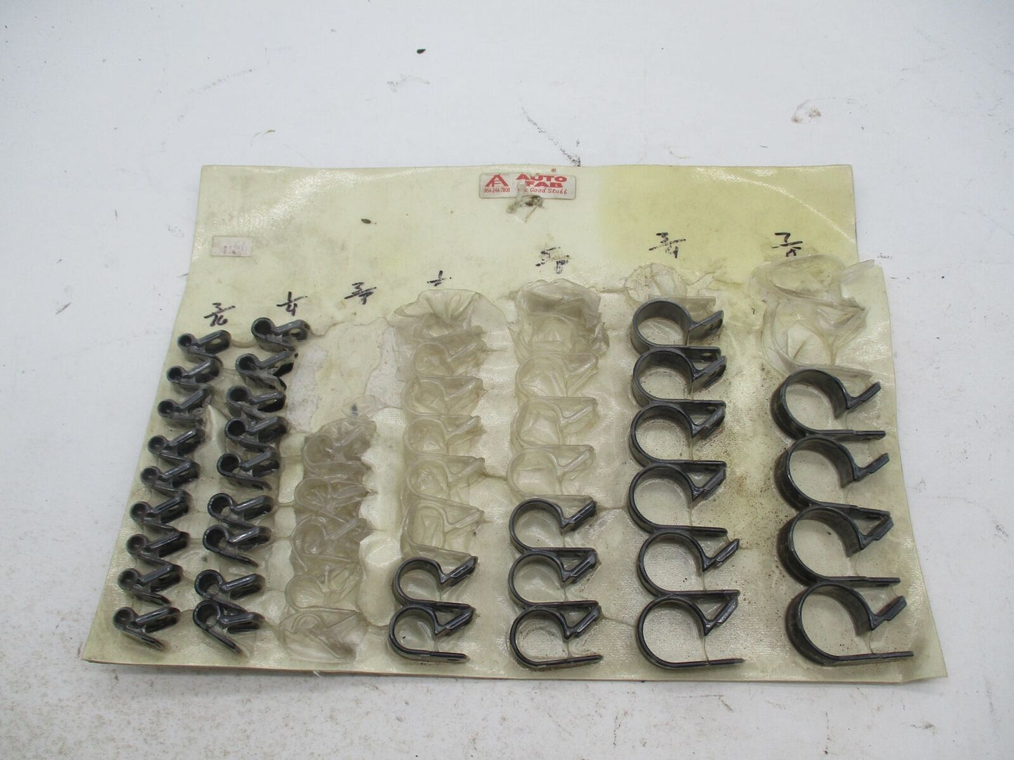 Mixed Lot of Harley Motorcycle Wire Retaining Clips Variety of Sizes