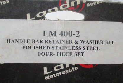 Landmark Motorcycle Accessories Harley Handle Bar Retainer & Washer Kit LM400-2