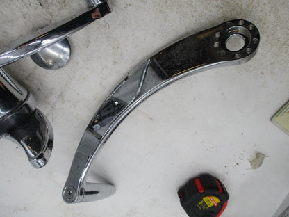 Set of Chrome Custom Forward Control Set for Harley Davidson Softail