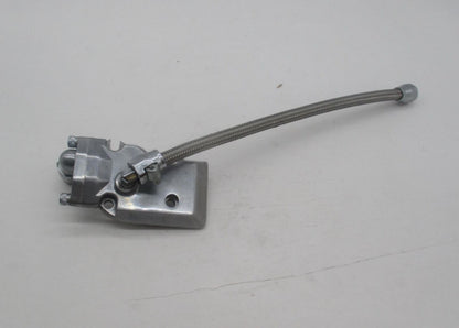 Harley Davidson CCI Custom Chrome Oil Pump Single Side Cover with Oil Line