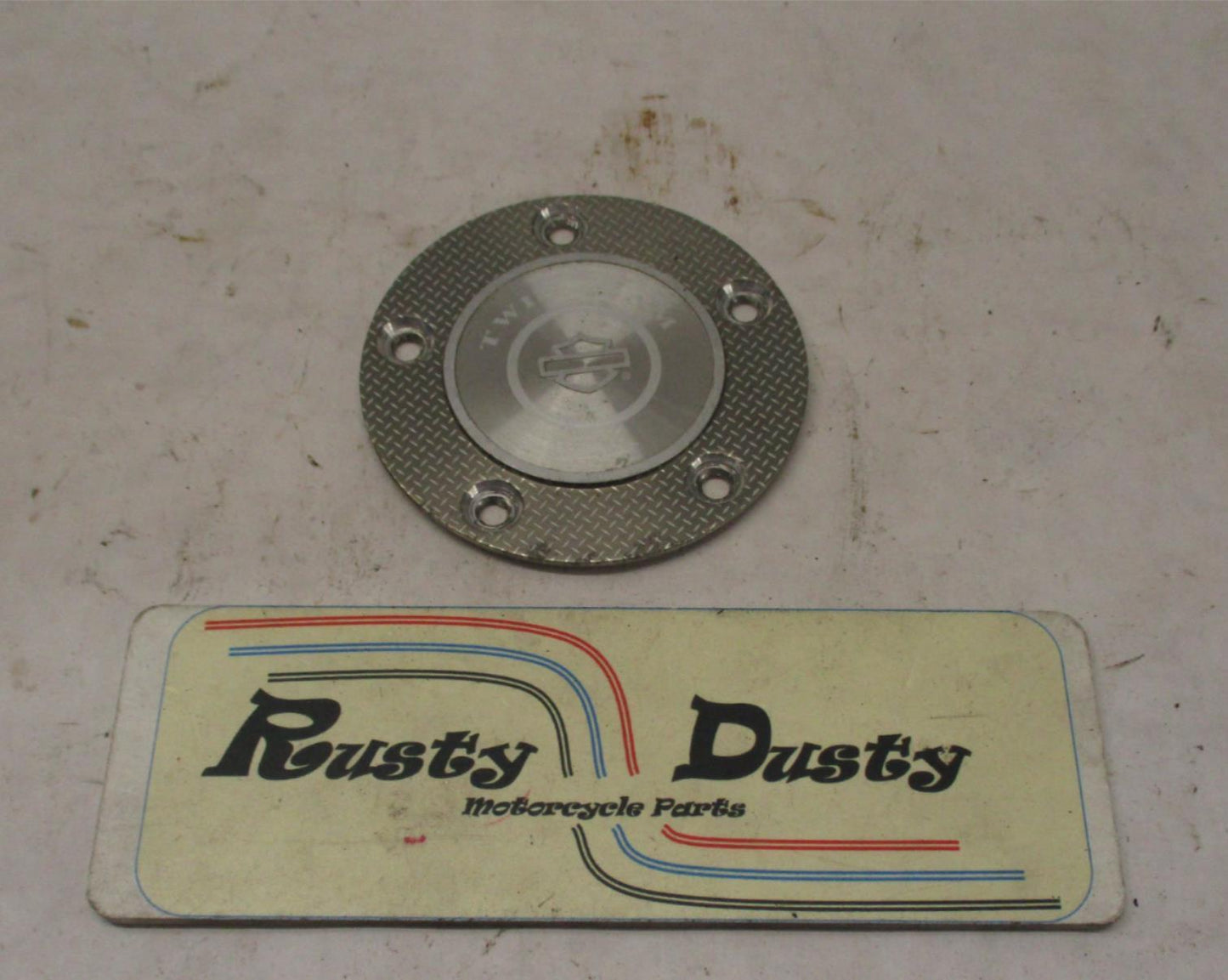 Harley Davidson Twin Cam Timing Points Cover 32543-07 diamond tread