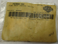 Harley Davidson Genuine NOS Heat Shrink Tube Yellow 3 Pack 72366-95