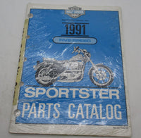 Harley Davidson Official NOS 1991 Five Speed Sportster Parts Catalog 99451-91