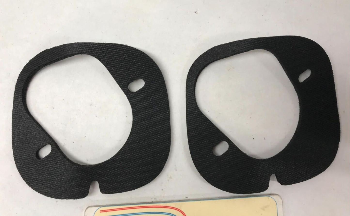 Lot (2) Harley Tail Lamp Mount Gaskets 1955-72 68123-55