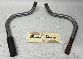 Harley Davidson Ironhead Sportster OEM Buckhorn Handlebars 2 Piece Set #2