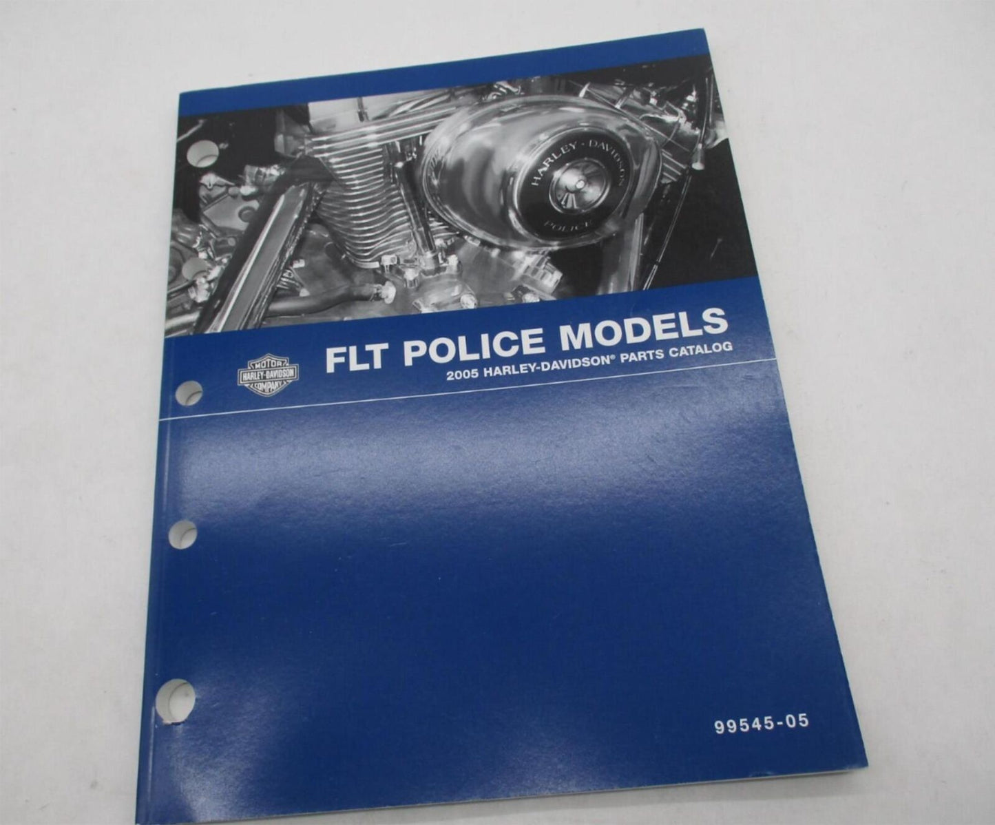 Harley Davidson Official Factory Genuine 2005 FLT Police Parts Catalog 99545-05