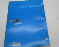 Harley Davidson Official Factory 2002 Sportster Parts Catalog 99451-02